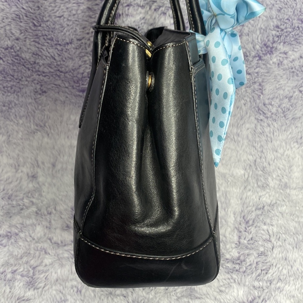 COACH GENUINE LEATHER MADELINE BAG with BAG SCARF - Picture 9 of 16